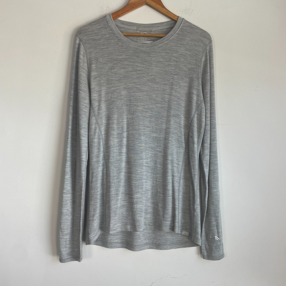 Merino Tech Womens Merino Wool Base Layer Top XL 250g Midweight Outdoors Camping